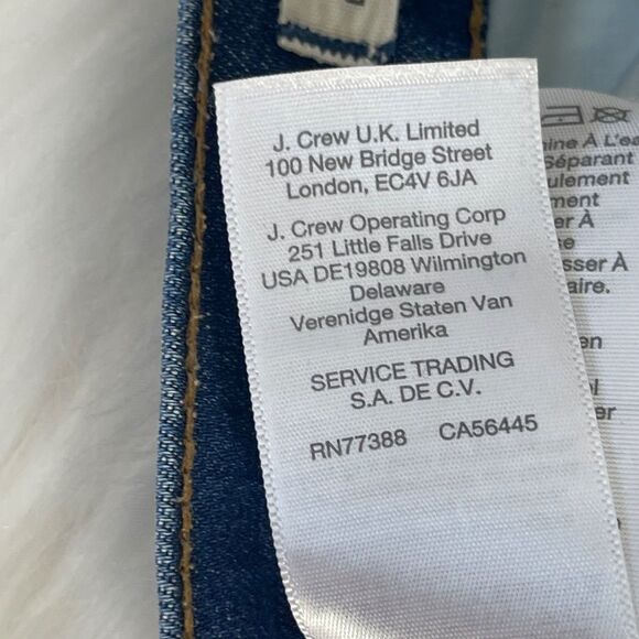 Madewell High Rise Denim Cuffed Cutoff Shorts Sz 23 - Picture 8 of 9
